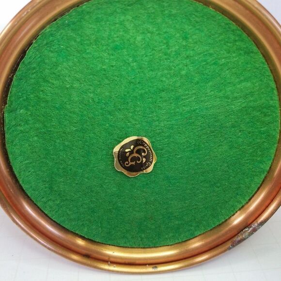 Vintage Coppercraft Guild Double Taper 10" Candle Holder Copper Brass & Snuffer - Picture 5 of 9